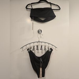 SKIMS Classic Black Swim Set